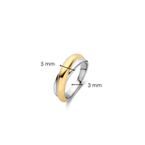 Bicolor Crossover Ring - S model