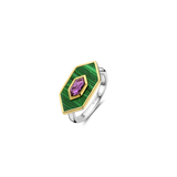 Emerald Cosmic Ring