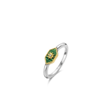 Emerald Sun Ring
