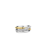 Zirkonia Crossover Ring - M model