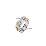 Zirkonia Crossover Ring - M model
