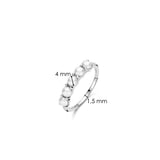 Parel Ring Zilver