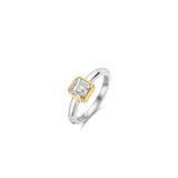 Classic Vierkante Zirkonia Ring