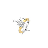 Classic Zirkonia Ring 8mm