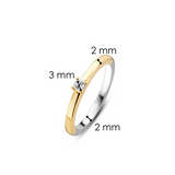 Classic Kleine Zirkonia Ring