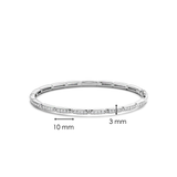 Vintage Zirkonia Schakel Bangle