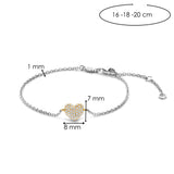 Zirkonia Hartjes Armband