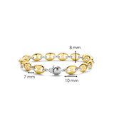 Coffee Bean Schakel Armband