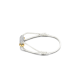 Coffee Bean Satijnen Armband