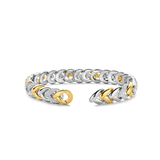 Vintage Zirkonia Schakel Armband