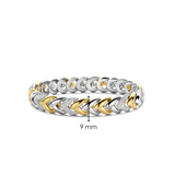 Vintage Zirkonia Schakel Armband