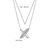 Zirkonia Cross Ketting