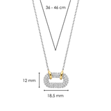 Signature Open Zirkonia Ketting