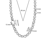 TI SENTO Ketting 34020SI