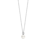 Ketting met parel en zirkonia