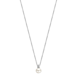 Ketting met parel en zirkonia