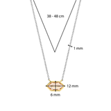 Champagne Gem Ketting