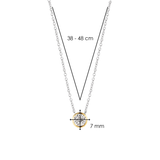 Classic Ronde Zirkonia Ketting