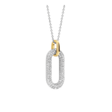 Signature Open Zirkonia Ketting