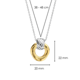 Twisted Cirkel Ketting