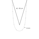 Basis Zirkonia Ketting