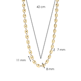 Coffee Bean Schakel Ketting