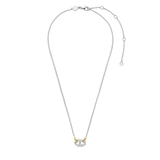 Coffee Bean Zirkonia Ketting