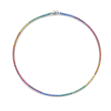 Multi Colour Tennis Ketting