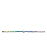 Multi Colour Tennis Ketting