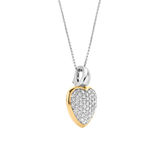 Zirkonia Hartjes Ketting met hanger