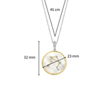 Sterrenbeeld Ketting met hanger - Weegschaal