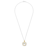 Zirkonia Cushion Parel ketting met hanger