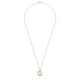 Zirkonia Cushion Parel ketting met hanger