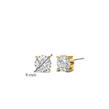 Classic Zirkonia Oorbellen 9mm