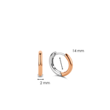TI SENTO Oorbellen 7812SR