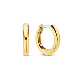 Classic Goudkleurige Kleine Oorringen 14mm