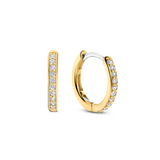 Tennis Small Hoops 14mm