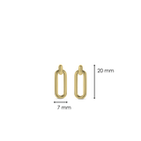 TI SENTO Oorbellen 7847SY