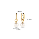 Parel Charm Oorbellen