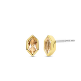 Champagne Gem Oorbellen