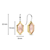 Champagne Gem Oorbellen