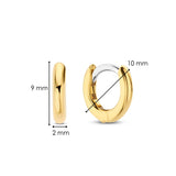 Classic Goudkleurige Mini Huggies 10mm