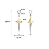 TI SENTO Oorbedels 9268YP