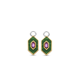 Emerald Cosmic Oorbedels