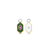 Emerald Cosmic Oorbedels